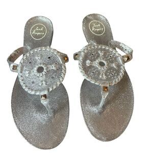 Jack Rogers	Women's Sparkle Georgica Jelly Sandals
